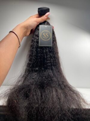 Raw Cambodian KINKY STRAIGHT Hair