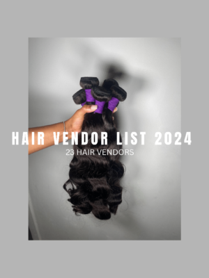 Hair Vendor List 2024